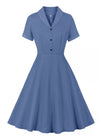 Vintage 1950&#39;er Audrey Hepburn kjole