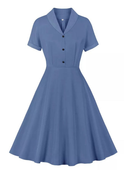 Vintage 1950&#39;er Audrey Hepburn kjole