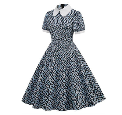Vintage 1950s Guinguette Spirit Dress