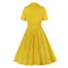 Yellow 50s Vintage Dress