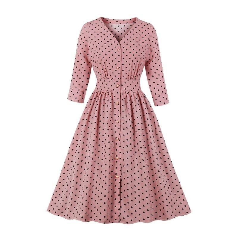 Vintage 1950s Dress With Long Sleeves
