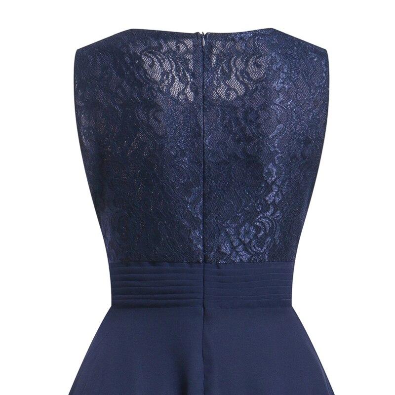 Vintage 1950s Evening Dress Navy