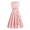 Vintage 1950s Evening Dress Pink