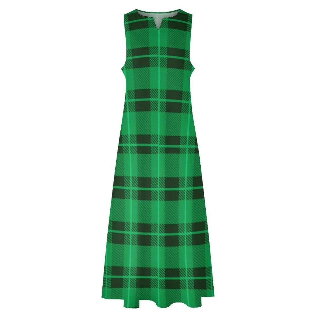 Green 70s Vintage Dress
