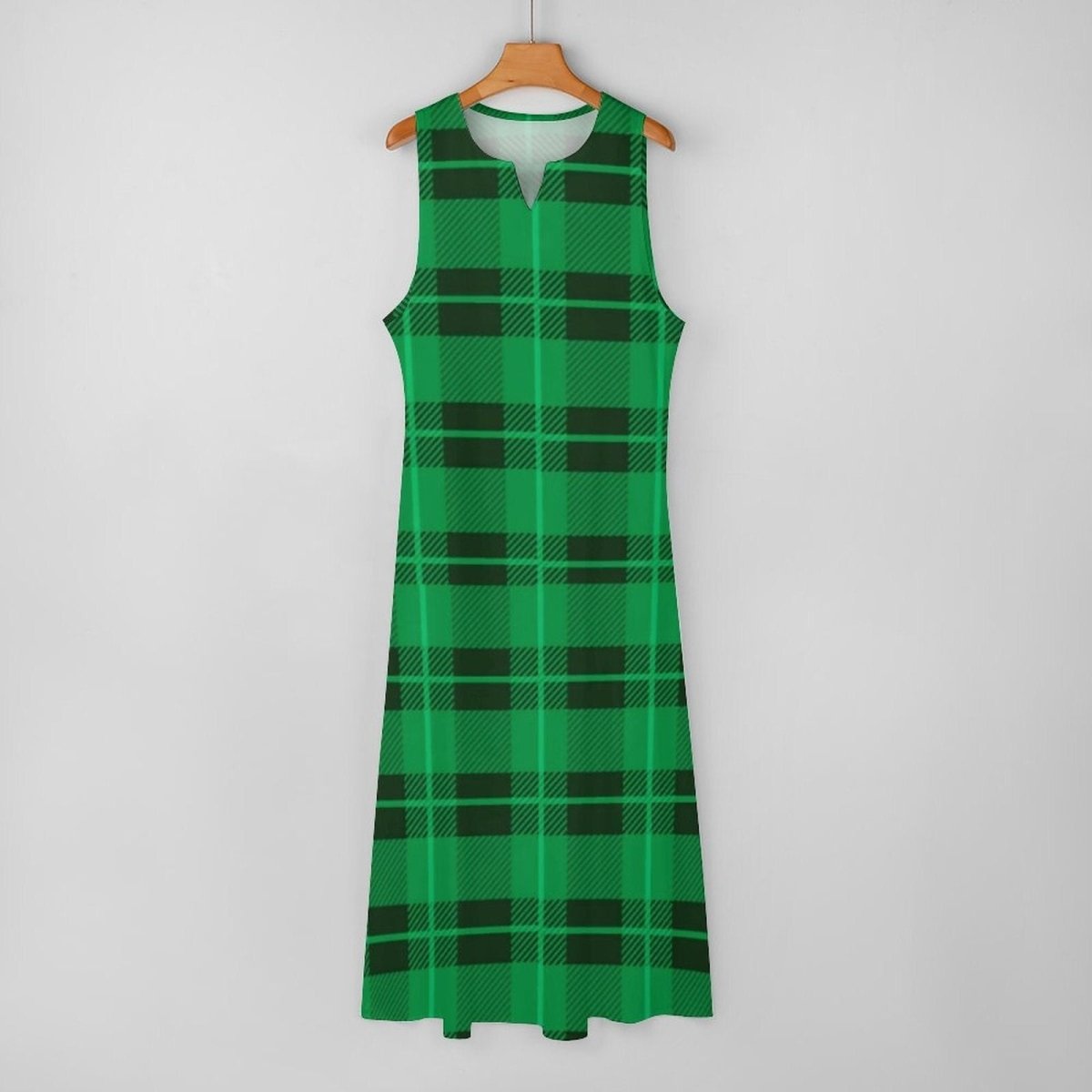 Green 70s Vintage Dress