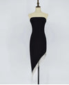 Asymmetrical 40s Vintage Dress