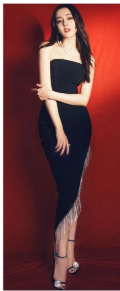 Asymmetrical 40s Vintage Dress