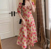 Floral 1940s Vintage Dress