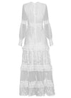 White Lantern 40s Vintage Dress