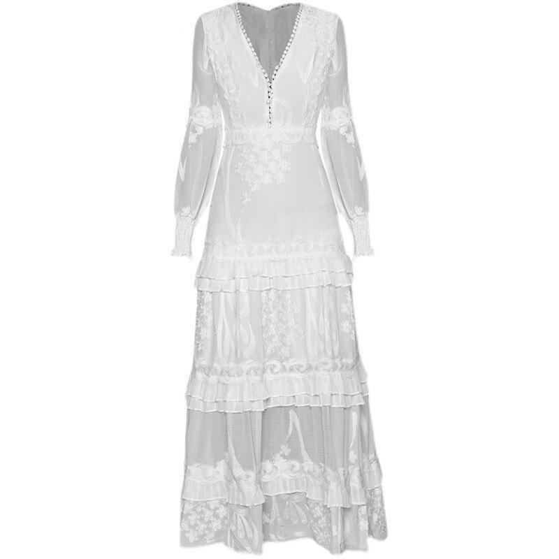 White Lantern 40s Vintage Dress