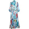 Vintage 1940s Long Patchwork Dress