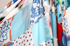 Vintage 1940s Long Patchwork Dress