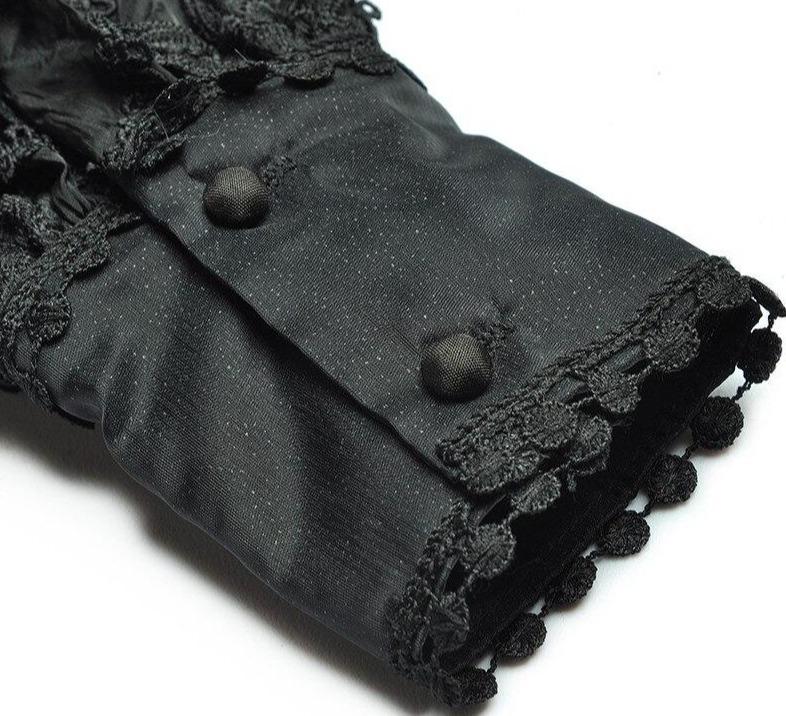 Vintage 40s Lantern Sleeve Dress