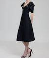 Black Vintage 40s Dress