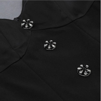 Black Vintage 40s Dress