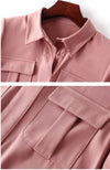 Vintage 40s Old School Pink Dress