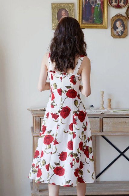 Sexy 40s Vintage Dress