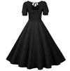 Black 50s Vintage Dress