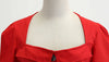 50s Vintage Dress Red