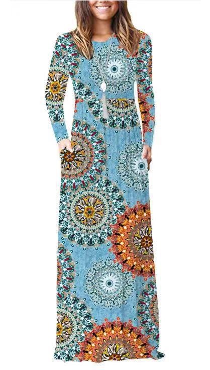 Floral Hippie Dress