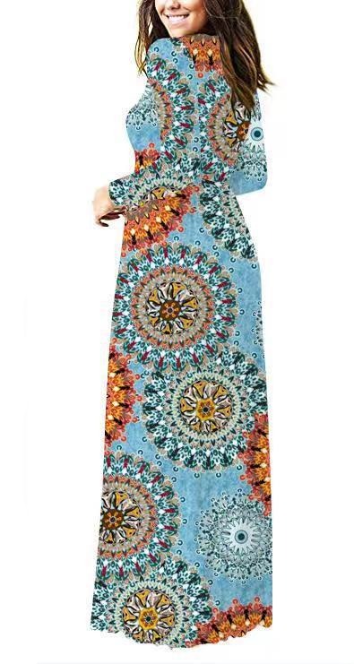 Floral Hippie Dress
