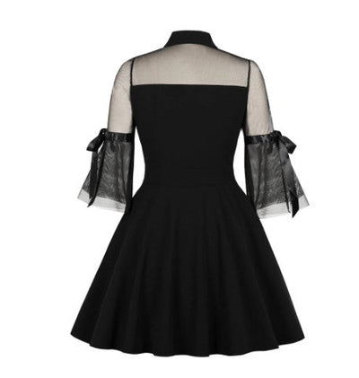 Black Spider Vintage Dress