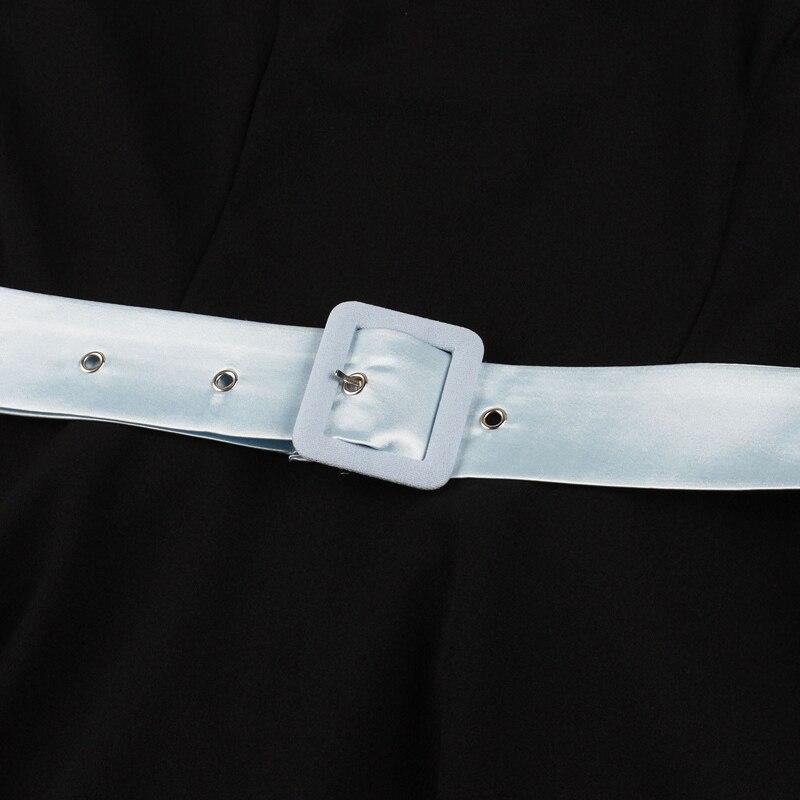 Black Autumn Vintage Dress