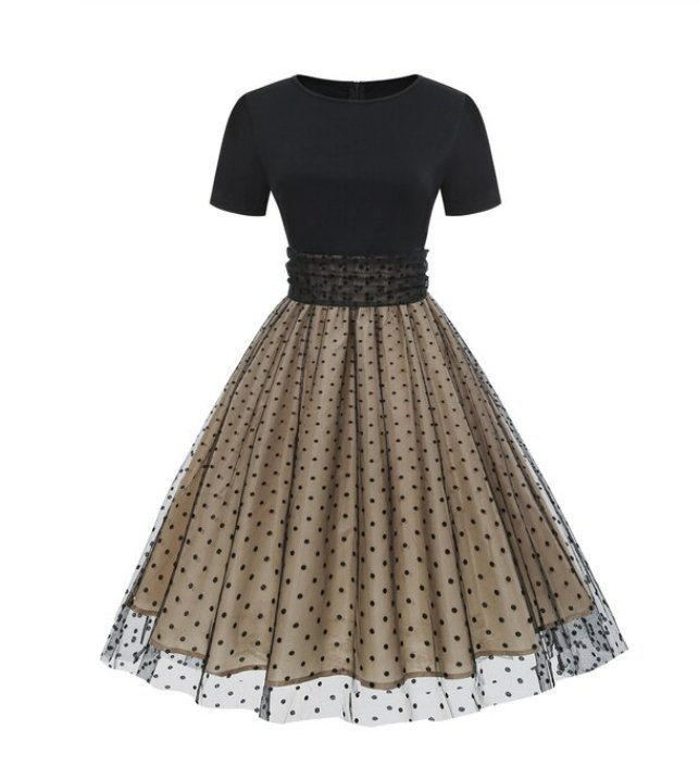Bcbg Vintage kjole sort