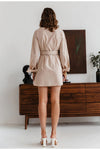 Beige Vintage Dress
