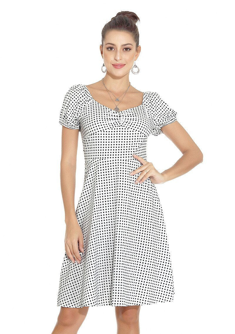 50s Polka Dot Dress