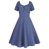 50s Dress Royal Blue