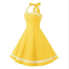 Yellow Boogie Woogie Vintage Dress