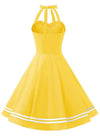 Yellow Boogie Woogie Vintage Dress