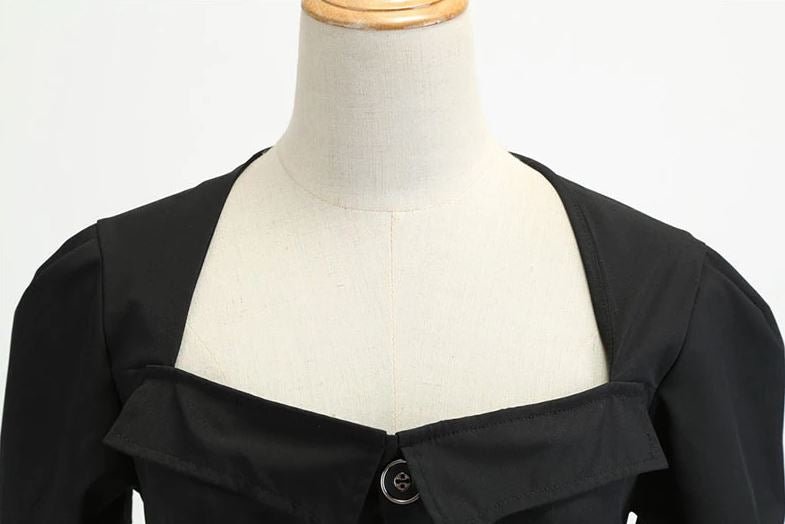 Vintage Boogie Woogie Dress Black