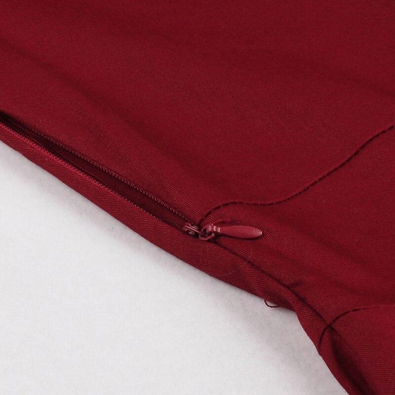 Burgundy Vintage Dress