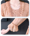 Floral Embroidery Vintage Dress