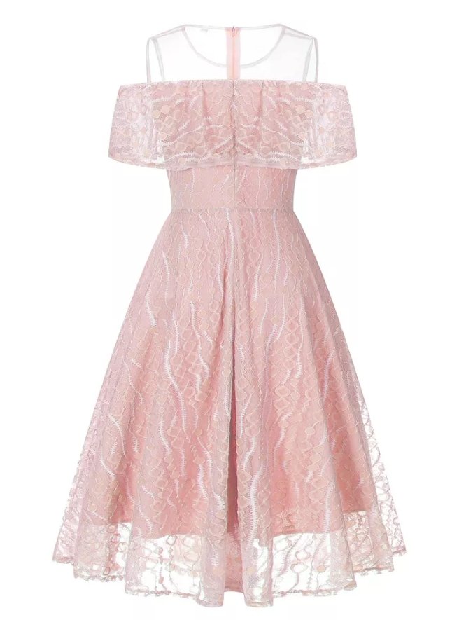 Vintage Pink Ceremony Dress