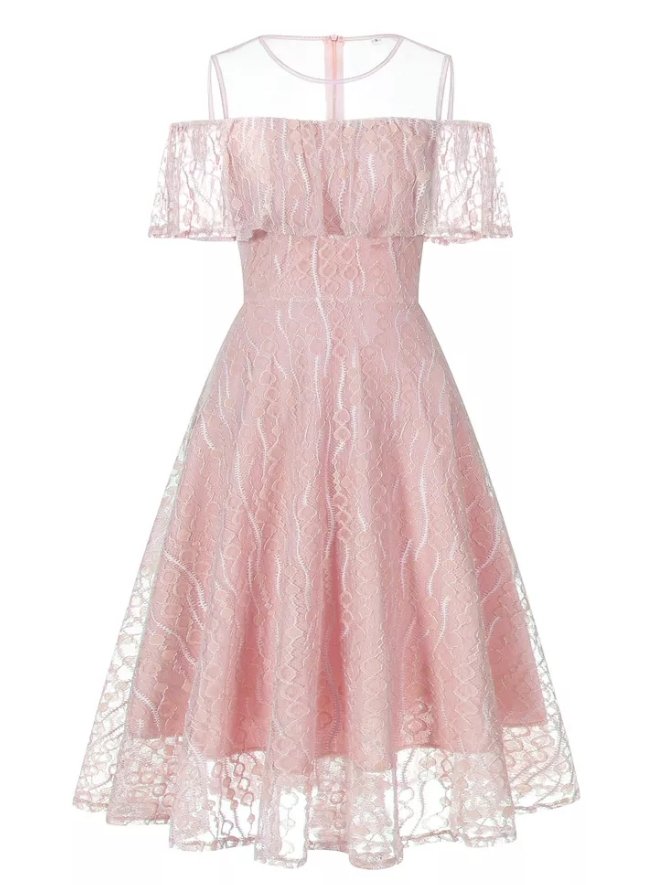 Vintage Pink Ceremony Dress