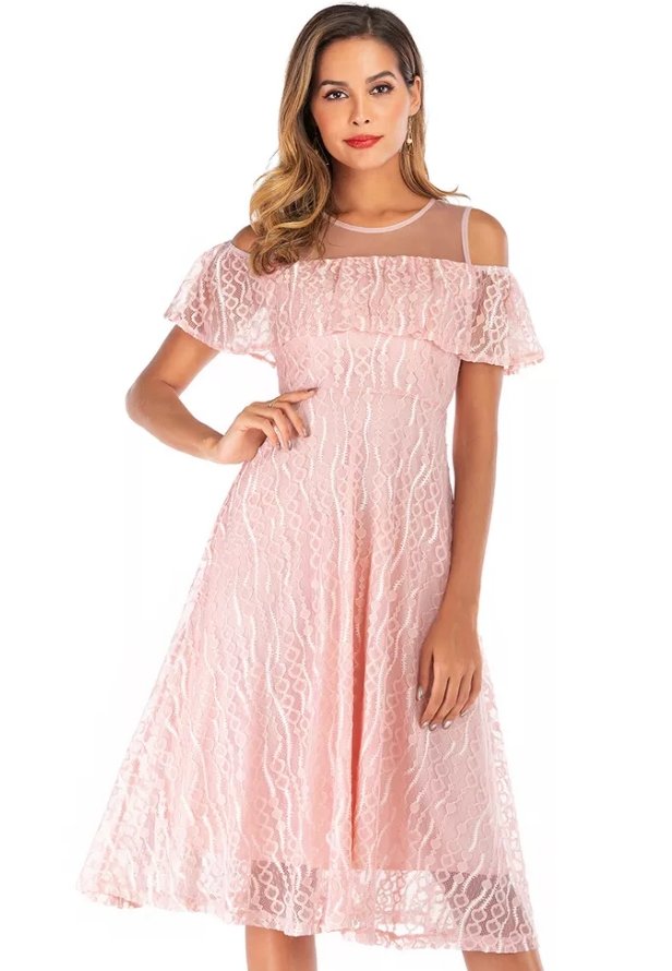 Vintage Pink Ceremony Dress