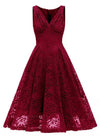 Red Vintage Ceremony Dress