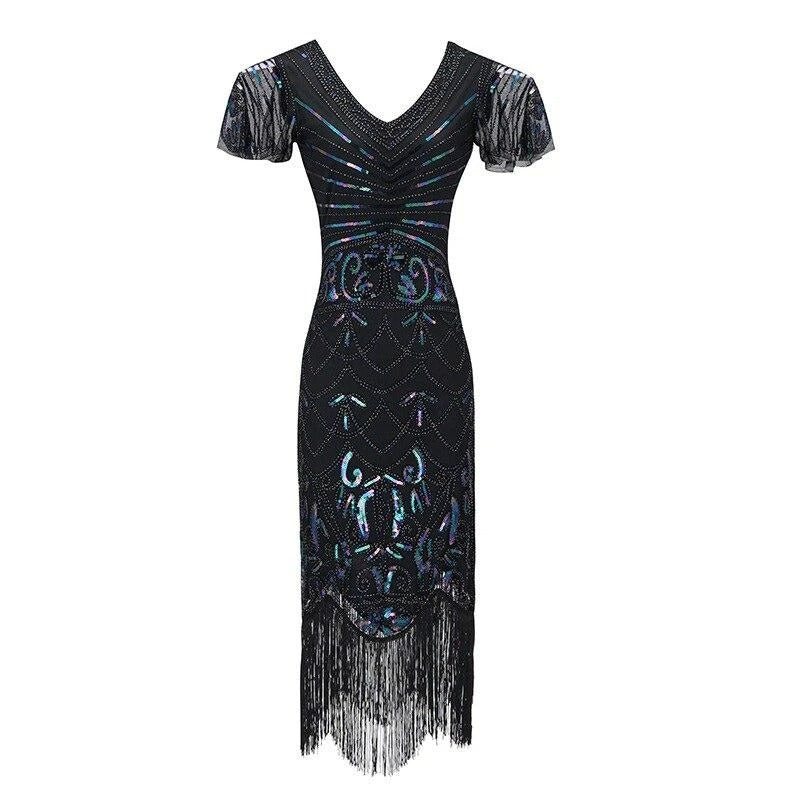 Black Charleston Vintage Dress