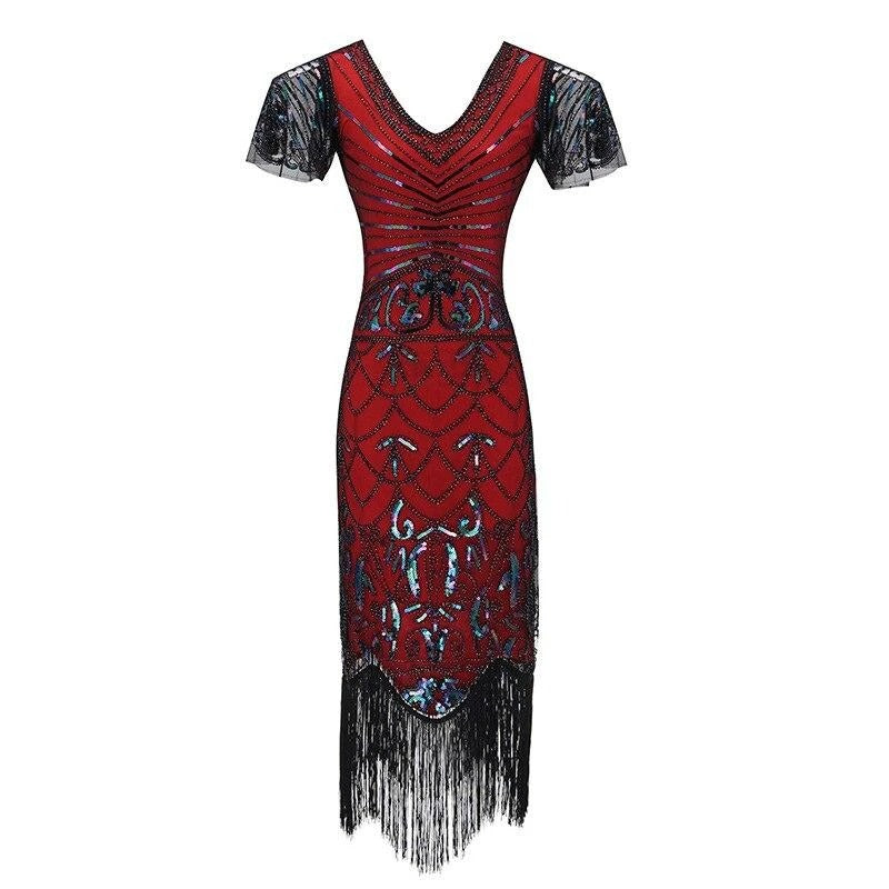 Charleston Red Vintage Dress