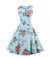 Vintage Chic Retro Belle Roses Kjole