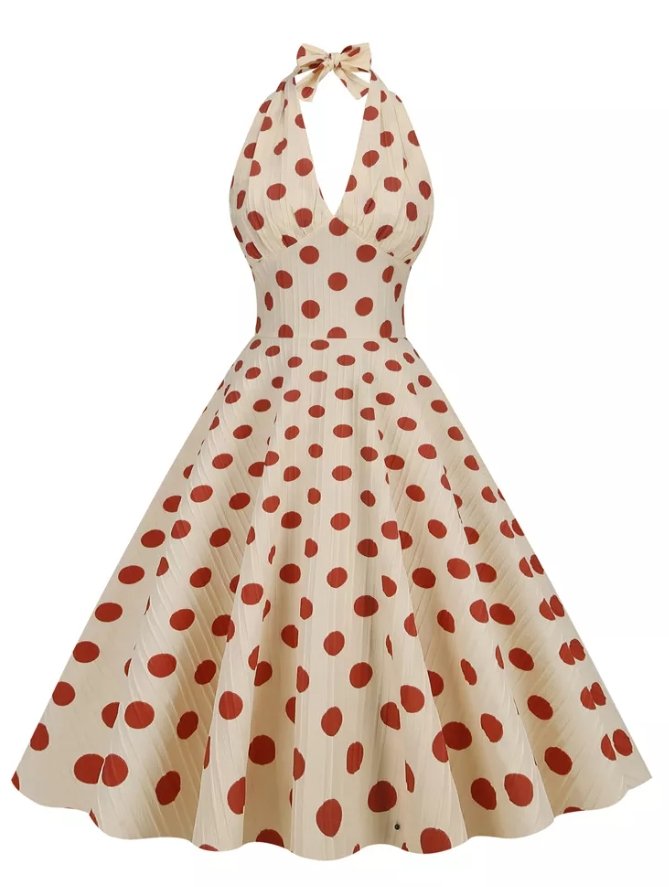 Vintage Chic Retro Summer Dress