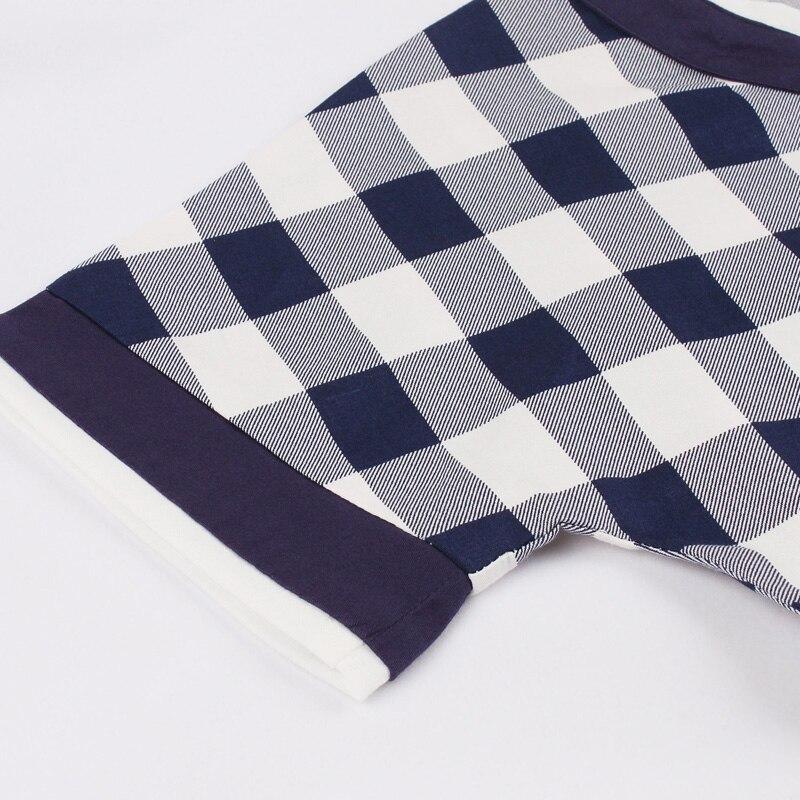 Checked Cotton Vintage Dress