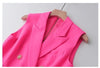 Fuschia 40s Vintage Pencil Dress