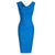 Blue Chic Pencil Vintage Dress