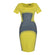 Yellow Chic Pencil Vintage Dress