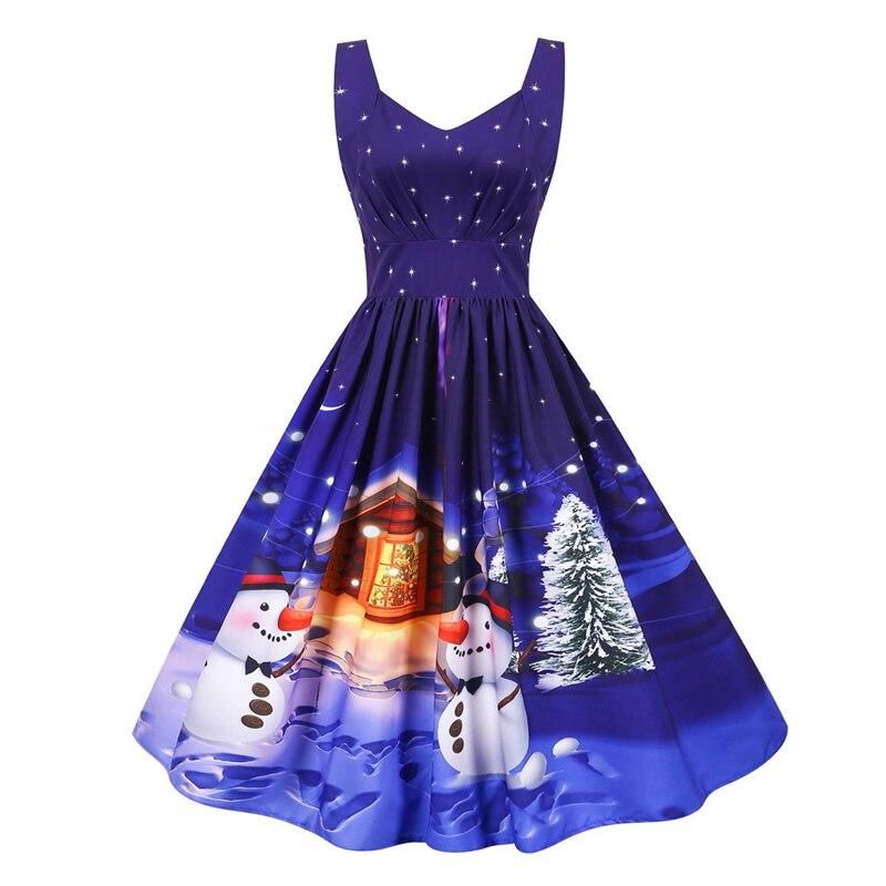 Vintage Chalet Christmas Dress