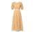 Orange Quality Vintage Dress
